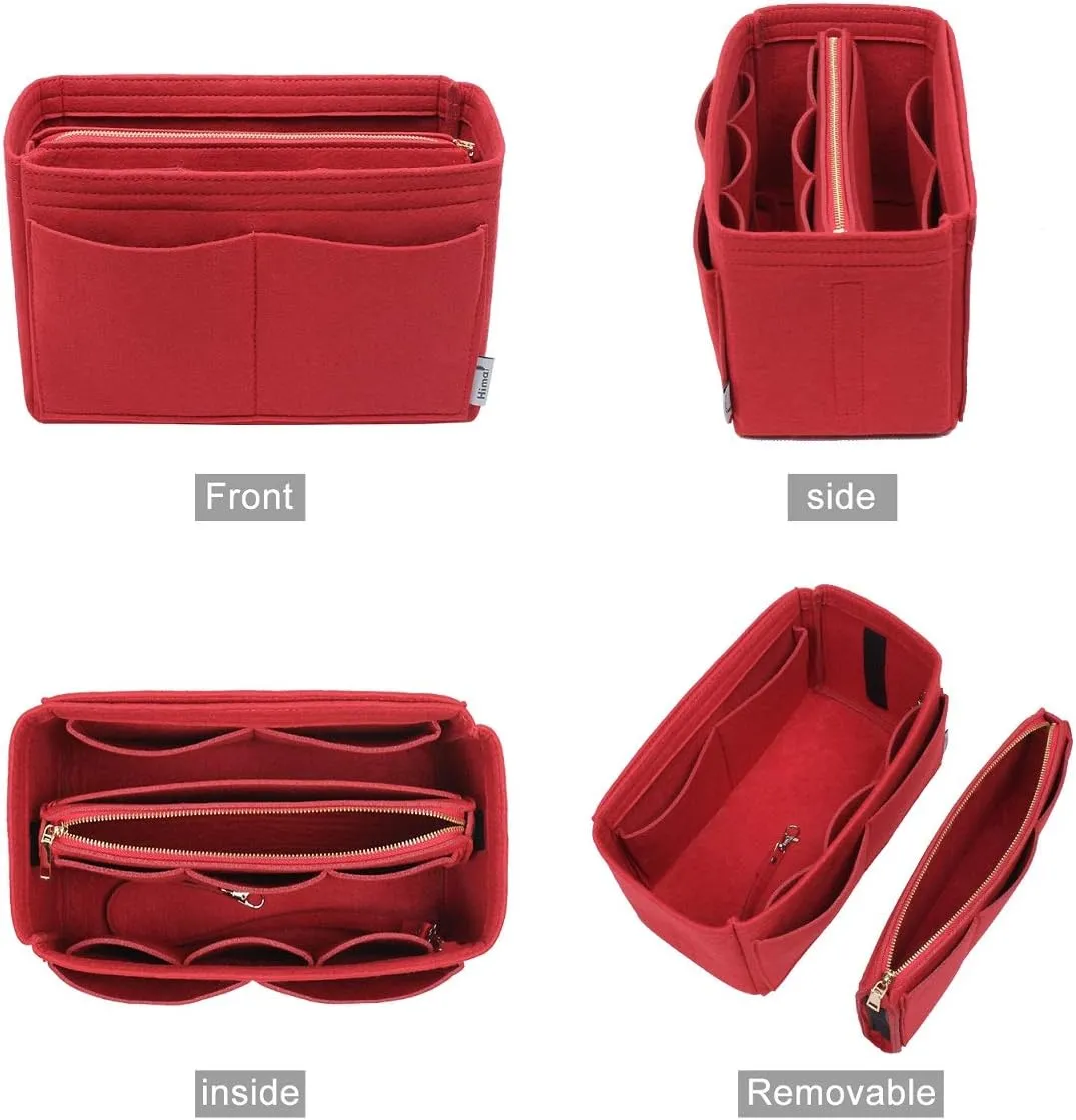Purse Organizer Insert, Bag Organizer, Bag in Bag, Perfect for Speedy Neverfull and More, 5 Size