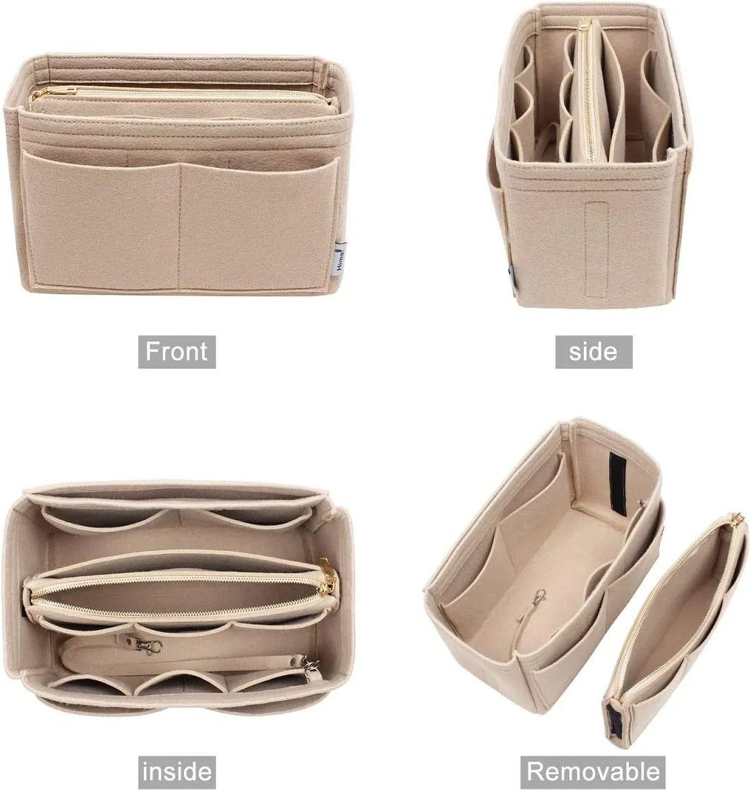 Purse Organizer Insert, Bag Organizer, Bag in Bag, Perfect for Speedy Neverfull and More, 5 Size