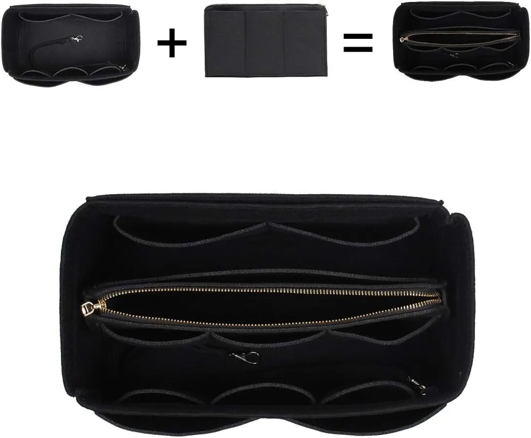 Purse Organizer Insert, Bag Organizer, Bag in Bag, Perfect for Speedy Neverfull and More, 5 Size