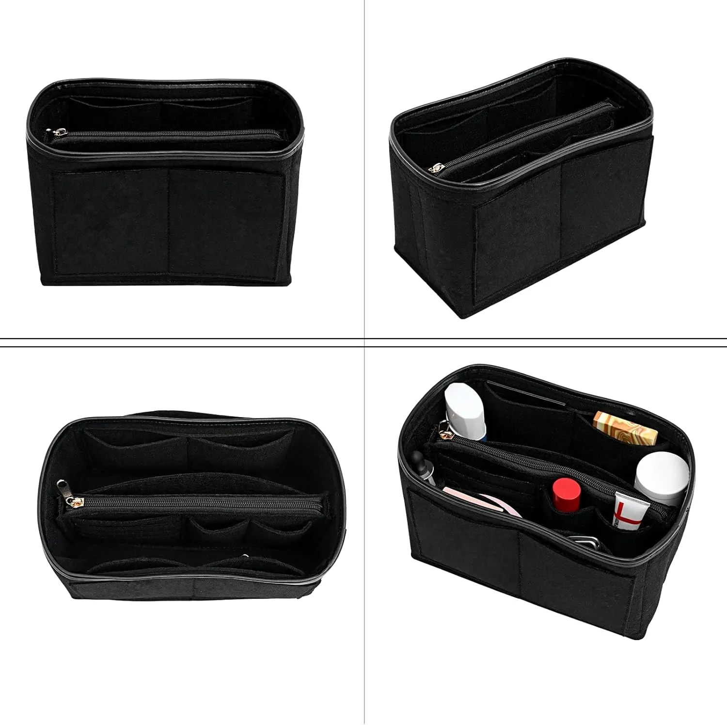 Purse Organizer Insert for Longchamp Le Pliage,City,Nevefull and Speedy Tote Bag and More