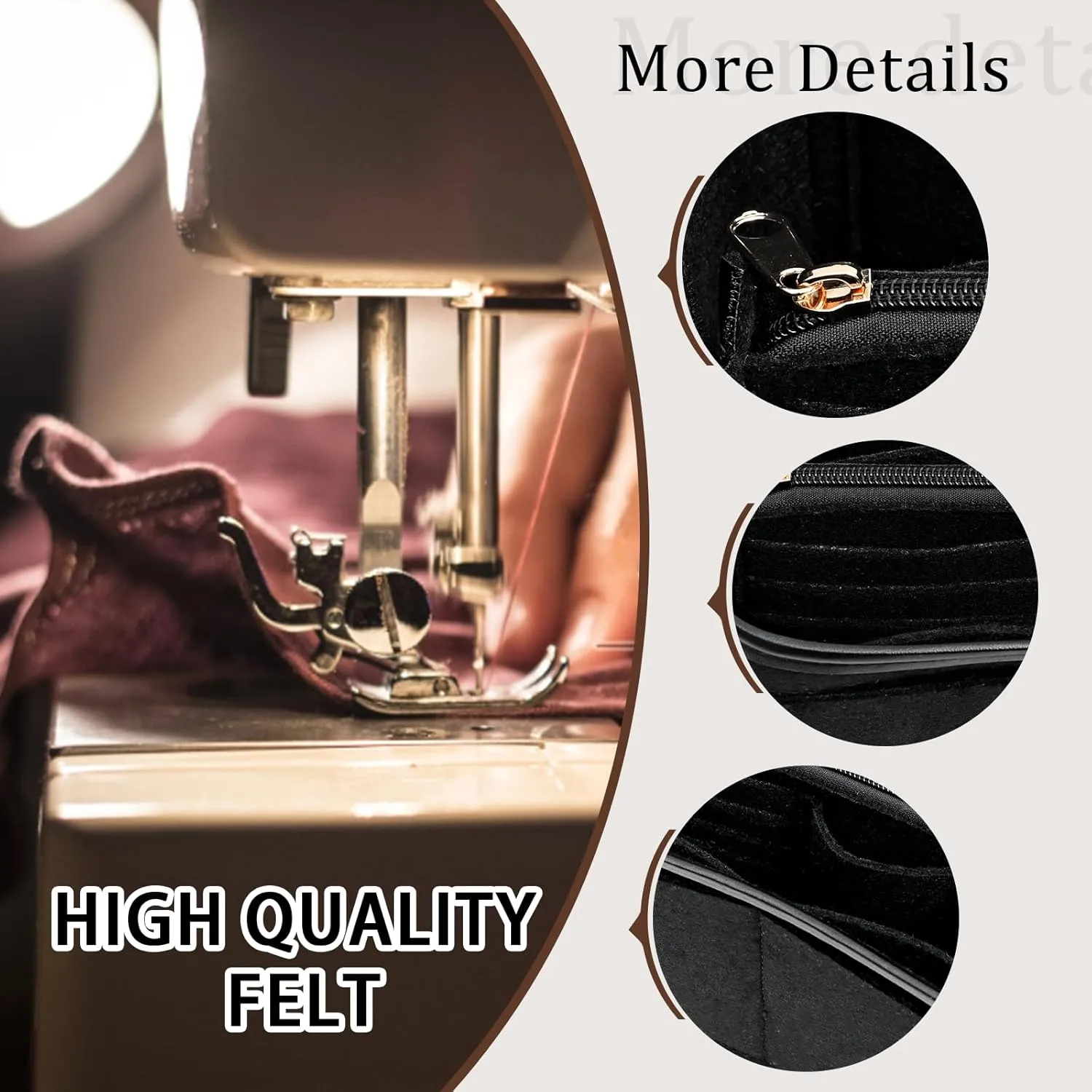 Purse Organizer Insert for Longchamp Le Pliage,City,Nevefull and Speedy Tote Bag and More