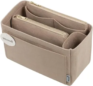 Purse Organizer Insert, Handbag Organizer, Bag in Bag Organizer, Perfect for Speedy Neverfull and More, 5 Sizes (Medium, Beige)