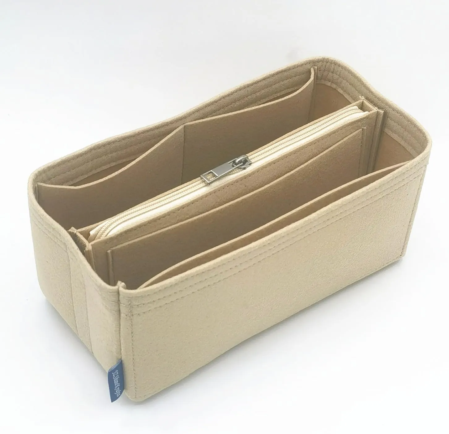 Purse Organizer Insert,Birkin insert organizer,Organizer for Birkin 25/30/35.(Beige-Birkin 35)