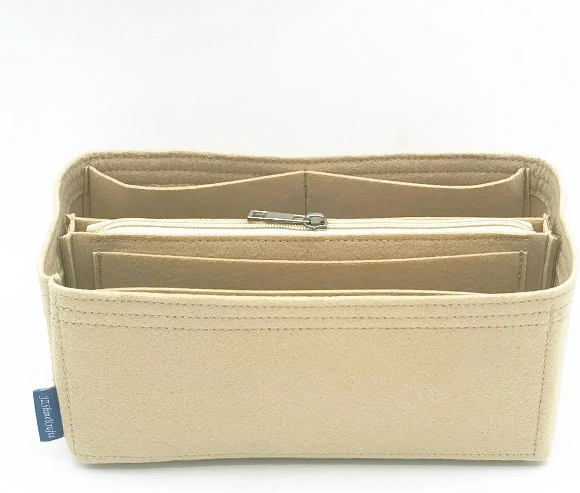 Purse Organizer Insert,Birkin insert organizer,Organizer for Birkin 25/30/35.(Beige-Birkin 35)