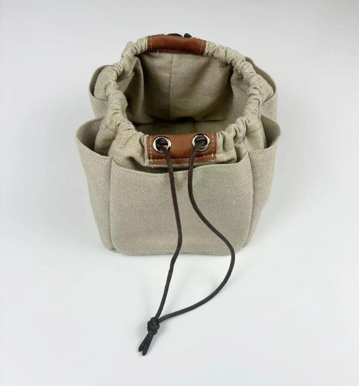 Purse Organizer Picotin 18 22 26 Insert Premium Canvas Luxury Bag Tote Bag Designer Handbag Liner H andmade (Picotin 26)