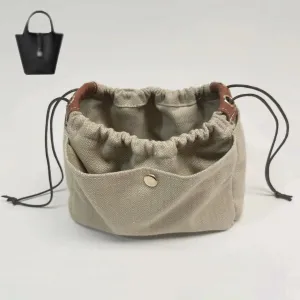 Purse Organizer Picotin 18 22 26 Insert Premium Canvas Luxury Bag Tote Bag Designer Handbag Liner H andmade (Picotin 26)