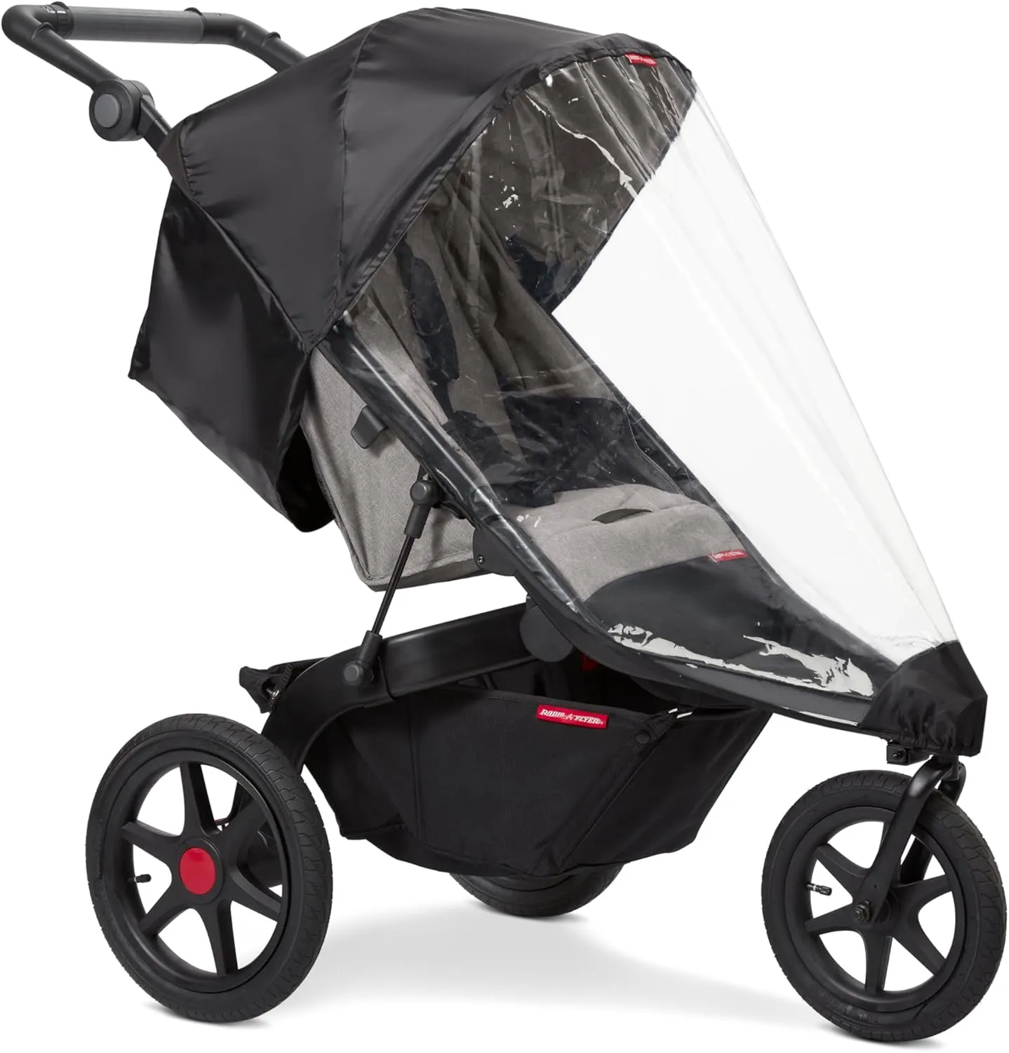 Radio Flyer Momentum Jogging Stroller Accessory, Rain Cover, Infant Stroller Rain Cover for Momentum Jogging Stroller