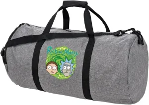 Rick and Morty Rick and Morty Heads Lightweight Duffel Bag for Sports and Gym Packable for Travel