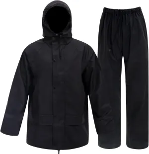 Rizzon Rain Suits for Men Waterproof - Heavy Duty Rain Gear with Rain Jacket & Pants for Fishing Camping Hiking
