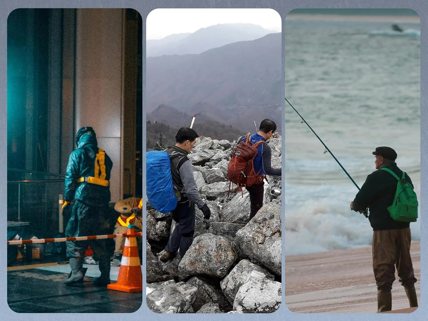 Rizzon Rain Suits for Men Waterproof - Heavy Duty Rain Gear with Rain Jacket & Pants for Fishing Camping Hiking