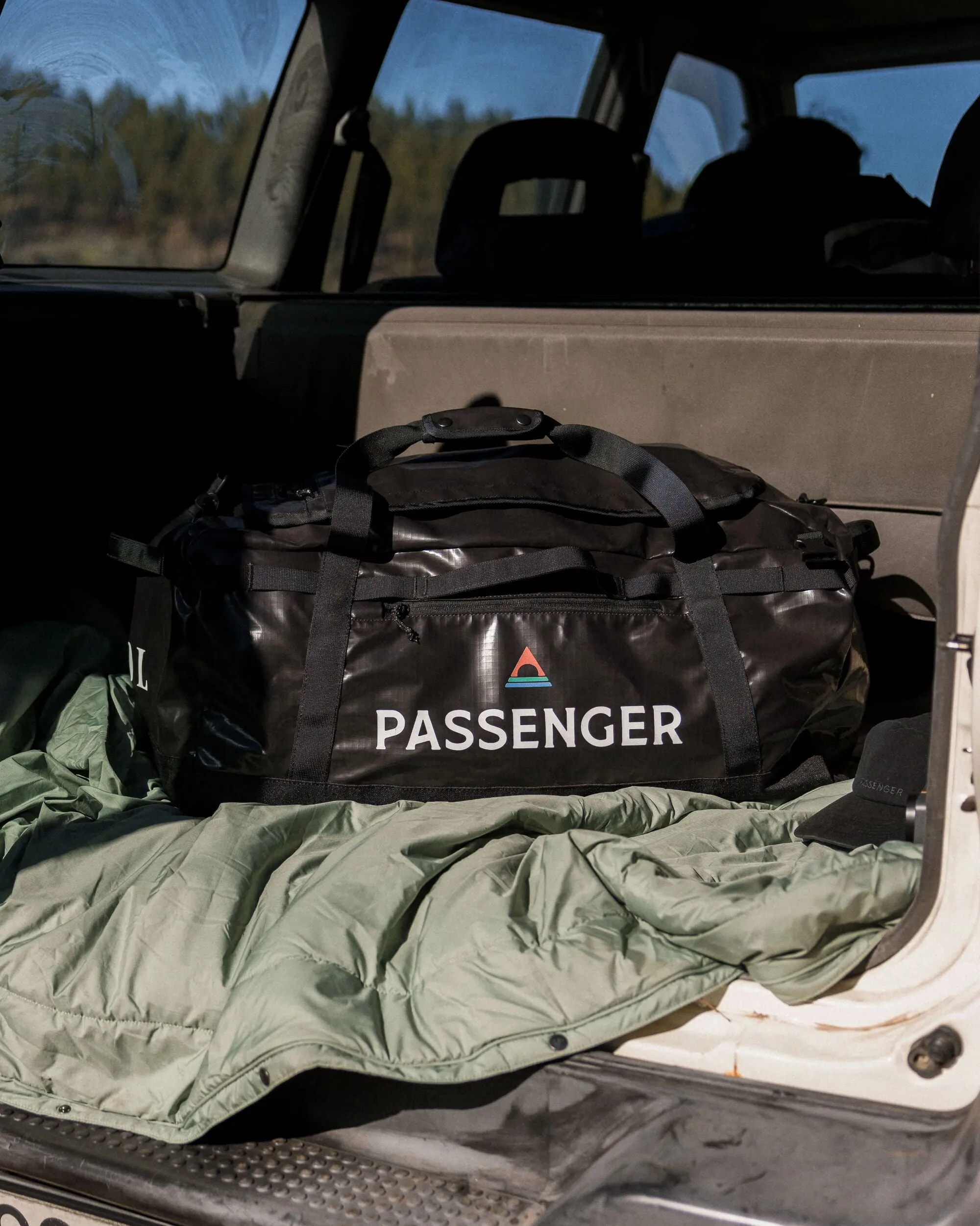Roamer Recycled 80L Duffel Bag - Phantom Black