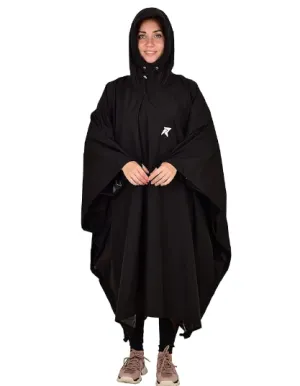 ROCKSPORT RAIN PONCHO-BLACK