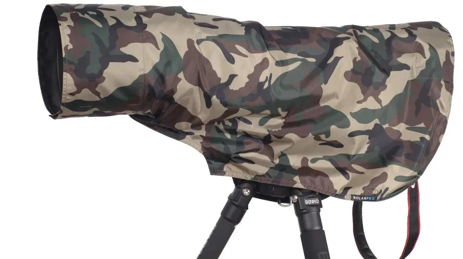 ROLANPRO S Rain Cover Raincoat for Nikon Z 180-600mm/ Z 400mm f4.5/Z 600mm f6.3/Sony 300mm f2.8/200-600mm/FUJIRON XF 150-600mm