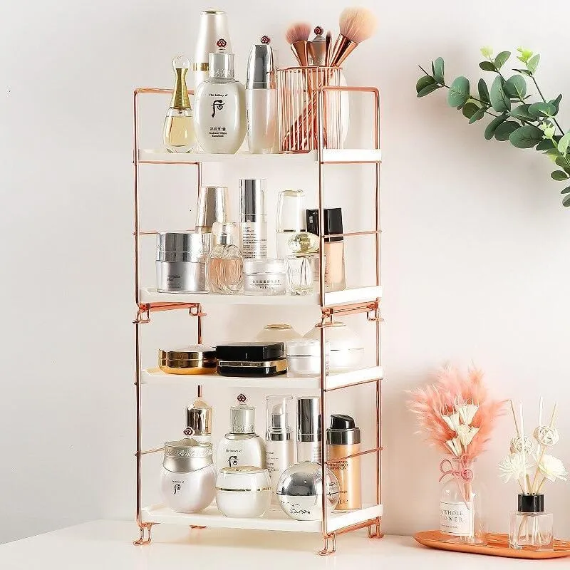 Rose Gold Storage Rack