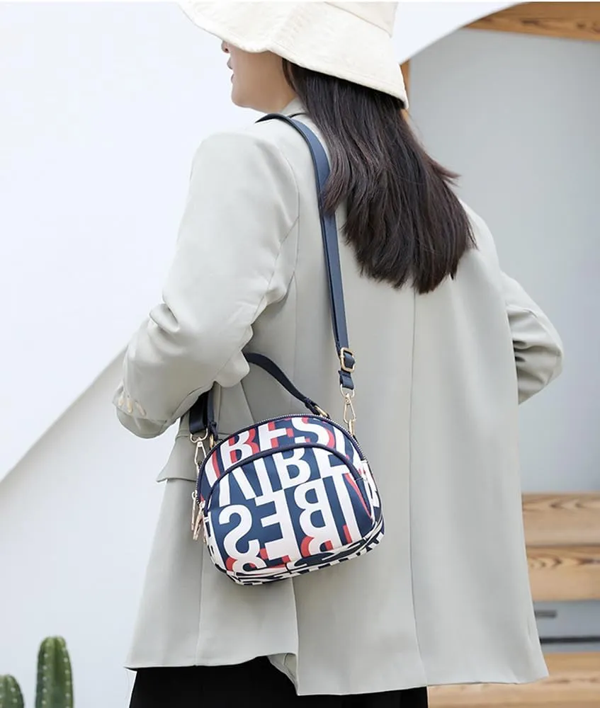 RTGGSEL Boho Trendy Ethnic Women's Waterproof Sling Backpack Crossbody Shoulder Chest Bag for Travel Hiking Daypack