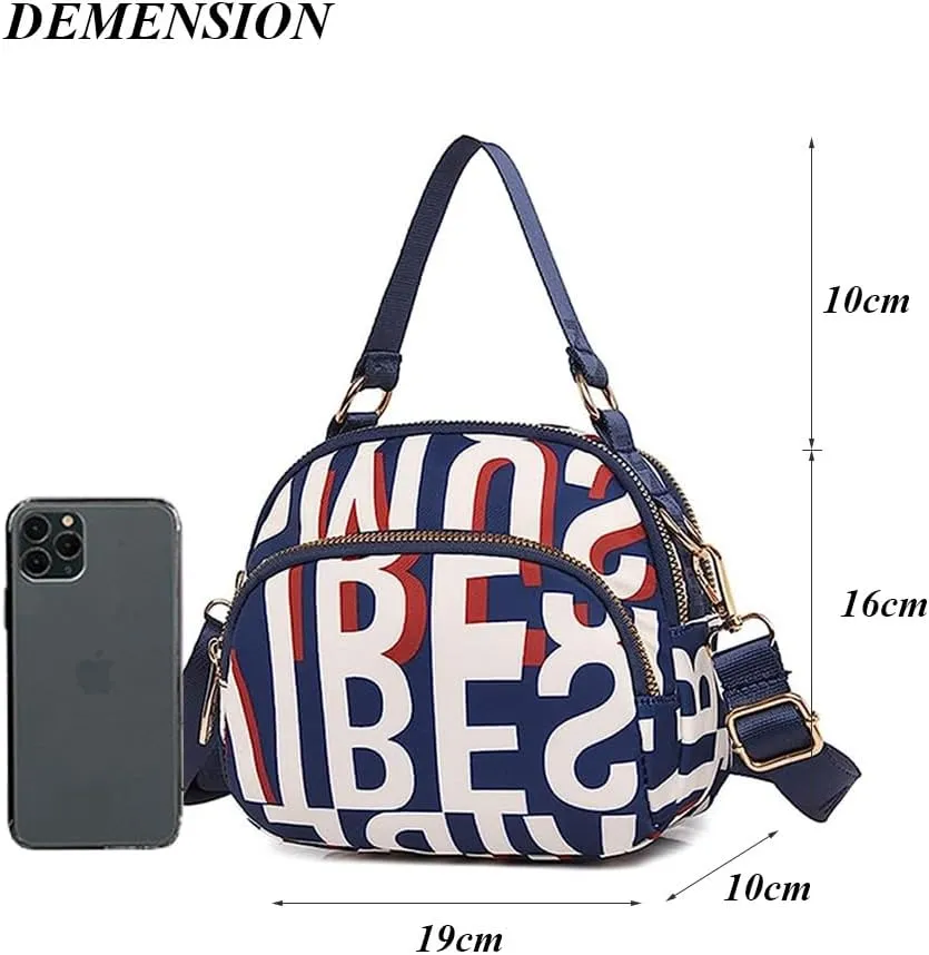 RTGGSEL Boho Trendy Ethnic Women's Waterproof Sling Backpack Crossbody Shoulder Chest Bag for Travel Hiking Daypack
