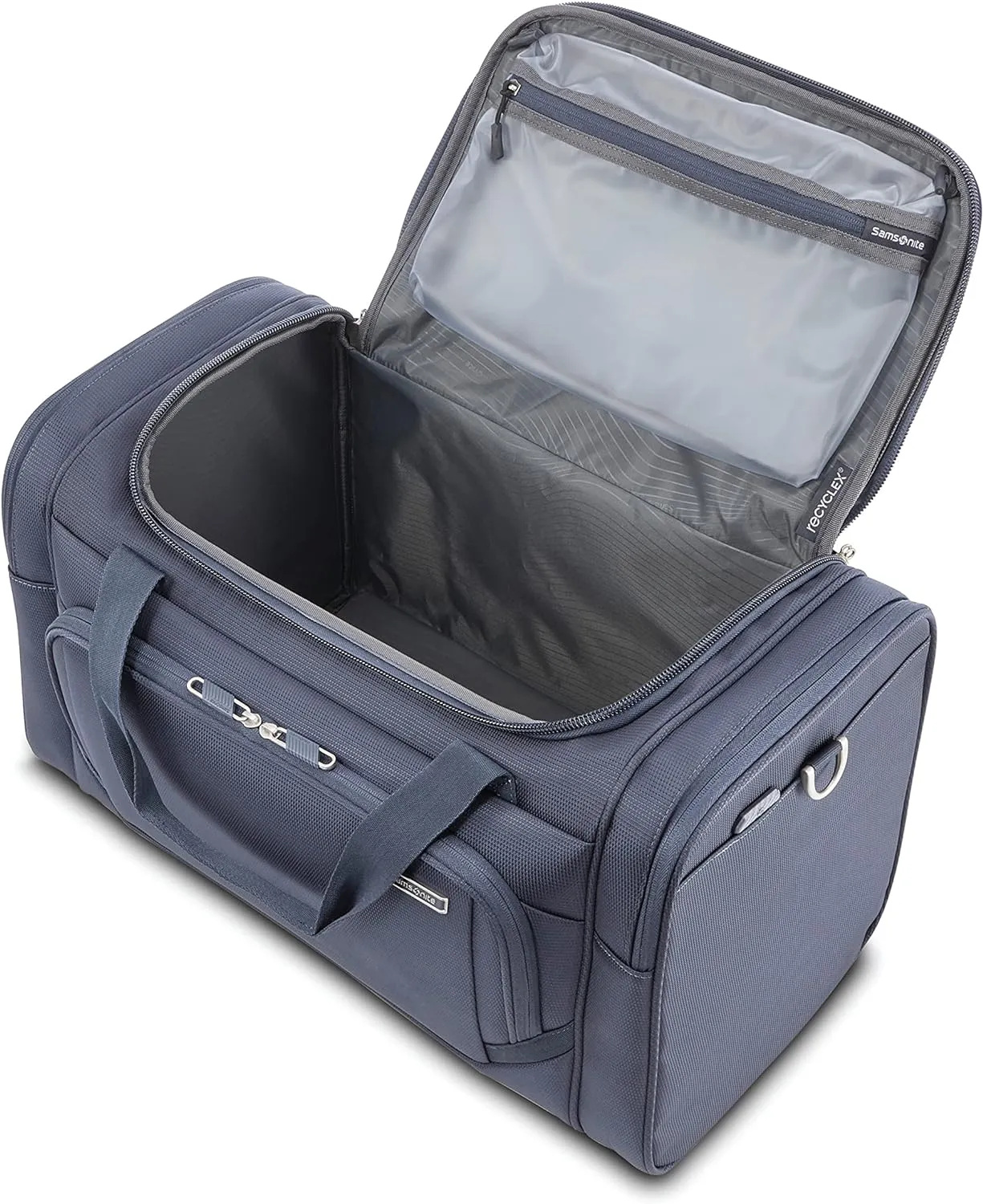 Samsonite Ascentra Softside Luggage, 2-Piece Set (Duffel/19 inch Carry-on), Slate