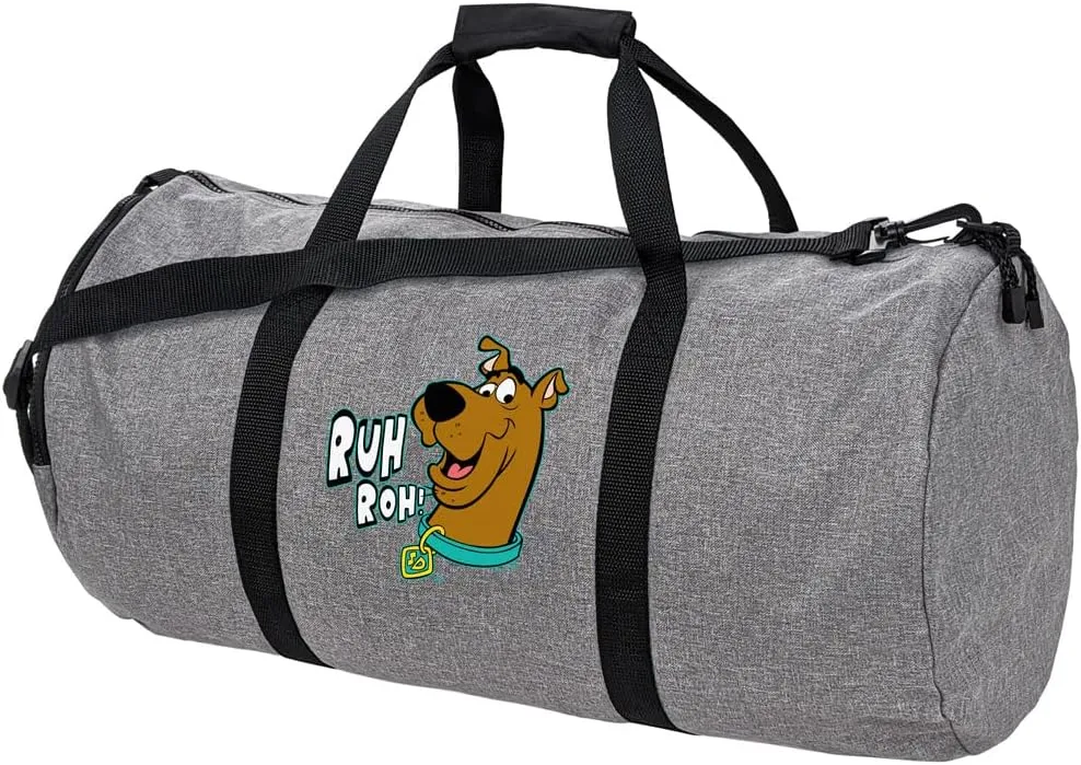 Scooby-Doo Ruh Roh Lightweight Duffel Bag for Sports and Gym Packable for Travel