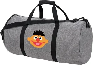 Sesame Street Ernie Head Lightweight Duffel Bag for Sports and Gym Packable for Travel