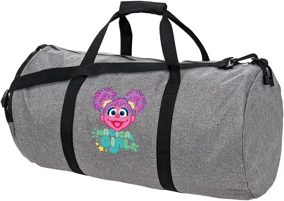 Sesame Street Magical Girl Abby Cadabby Lightweight Duffel Bag for Sports and Gym Packable for Travel
