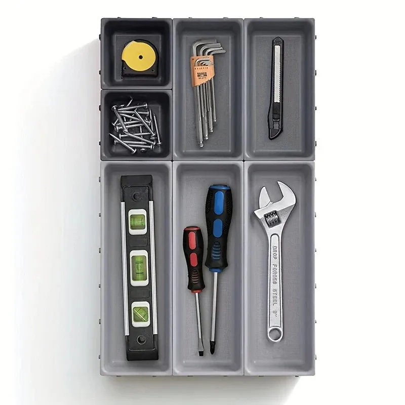 Set of Drawer Organizer Storage Bins