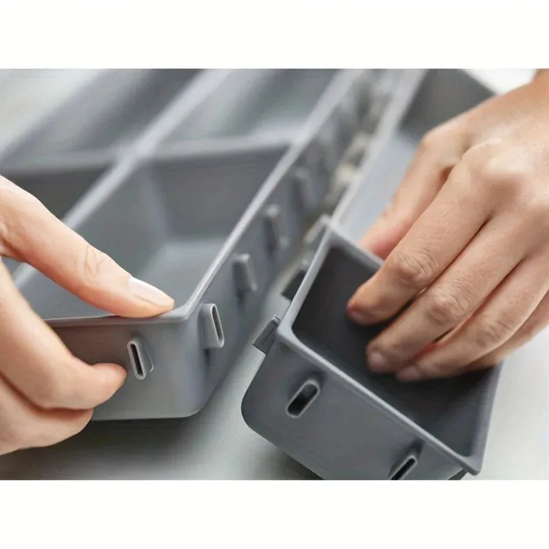 Set of Drawer Organizer Storage Bins