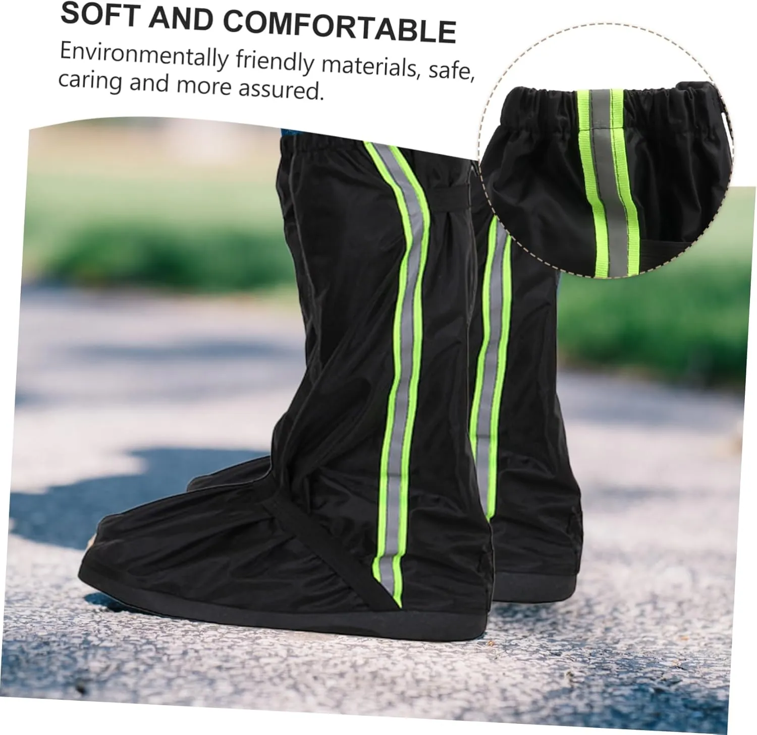 Shoe Cover Boot Gaiters Rain Boots Rain Shoe Gaiters for Hiking Boots Shoe Sole Protector Boot Snake