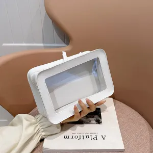 Simple Fashion Transparent Large Capacity Makeup Bags