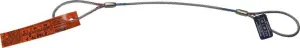 Single Leg Wire Rope Sling | 1.9 Ton Vertical Rated Capacity | 1/2" Diameter - 1.9 Ton Vertical Rated Capacity | 1/2" Dia. | 10' Length | EIPS 7x7 | Hanes Supply (HSI) Heavy Duty Rigging Cable