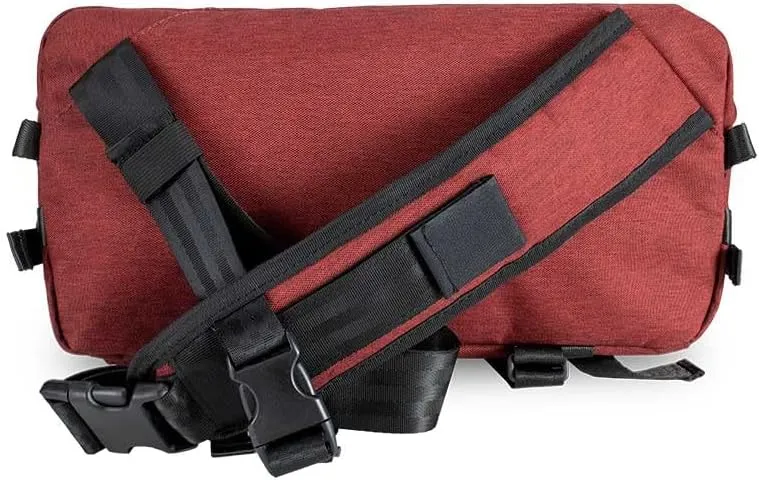 Skunk Sling Smell Proof Bag Medium w/Combo Lock (Burgundy)