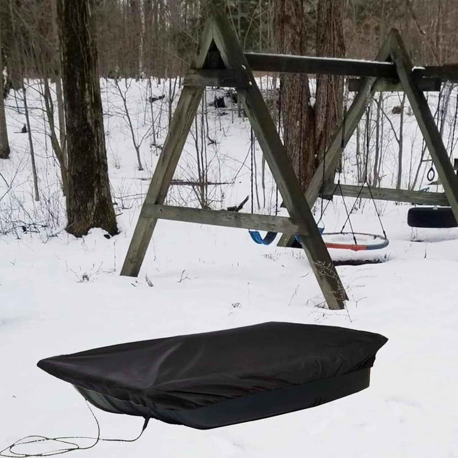 Sled Guard Cover,Ice Fishing Sled Cover,Sled Cover Protective Covers,Transport Covers Oxford Cloth, Waterproof Sled Protector, Winter Protective Accessories,Snow Rain Dust Mud Proof