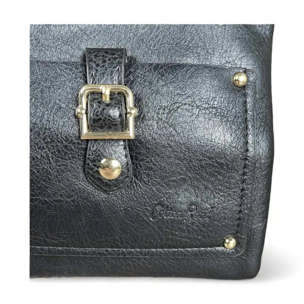 Sling Bag - PU leather Black