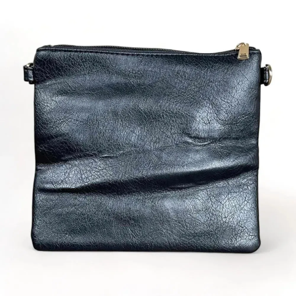 Sling Bag - PU leather Black