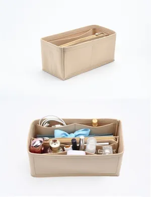 SMART DK Purse Organizer Fits for 25/30/35/40 Insert Organizer (Beige, BK 25)