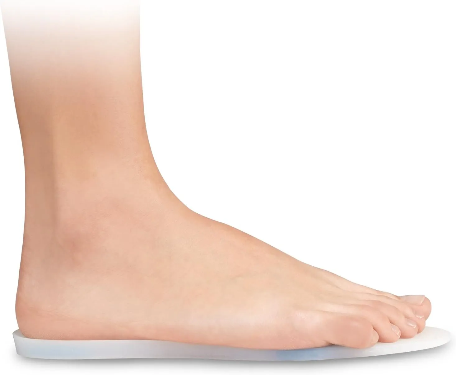 Soles Silicone Shoe Inserts (Pair) Orthopedic Support for Walking, Running, and Fitness - Soft, Comfortable, Hypoallergenic Design - L / 40-41-42