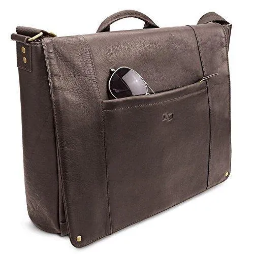 Solo Premium Leather 16" Laptop Messenger
