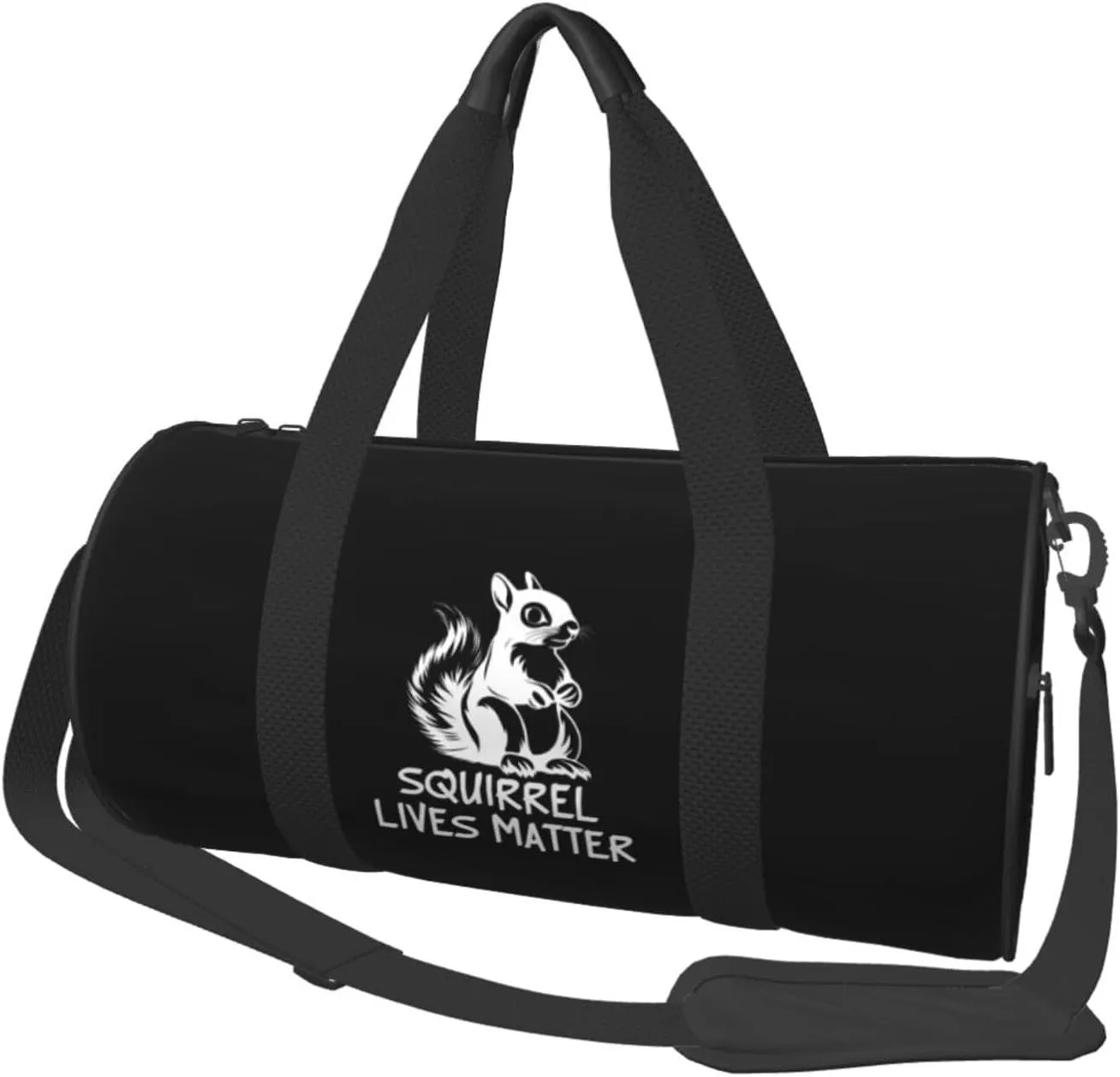 Squirrel Lives Matter Duffel Bag Gym Bag Travel Sports Tote Large Foldable Beach Swim Yoga2