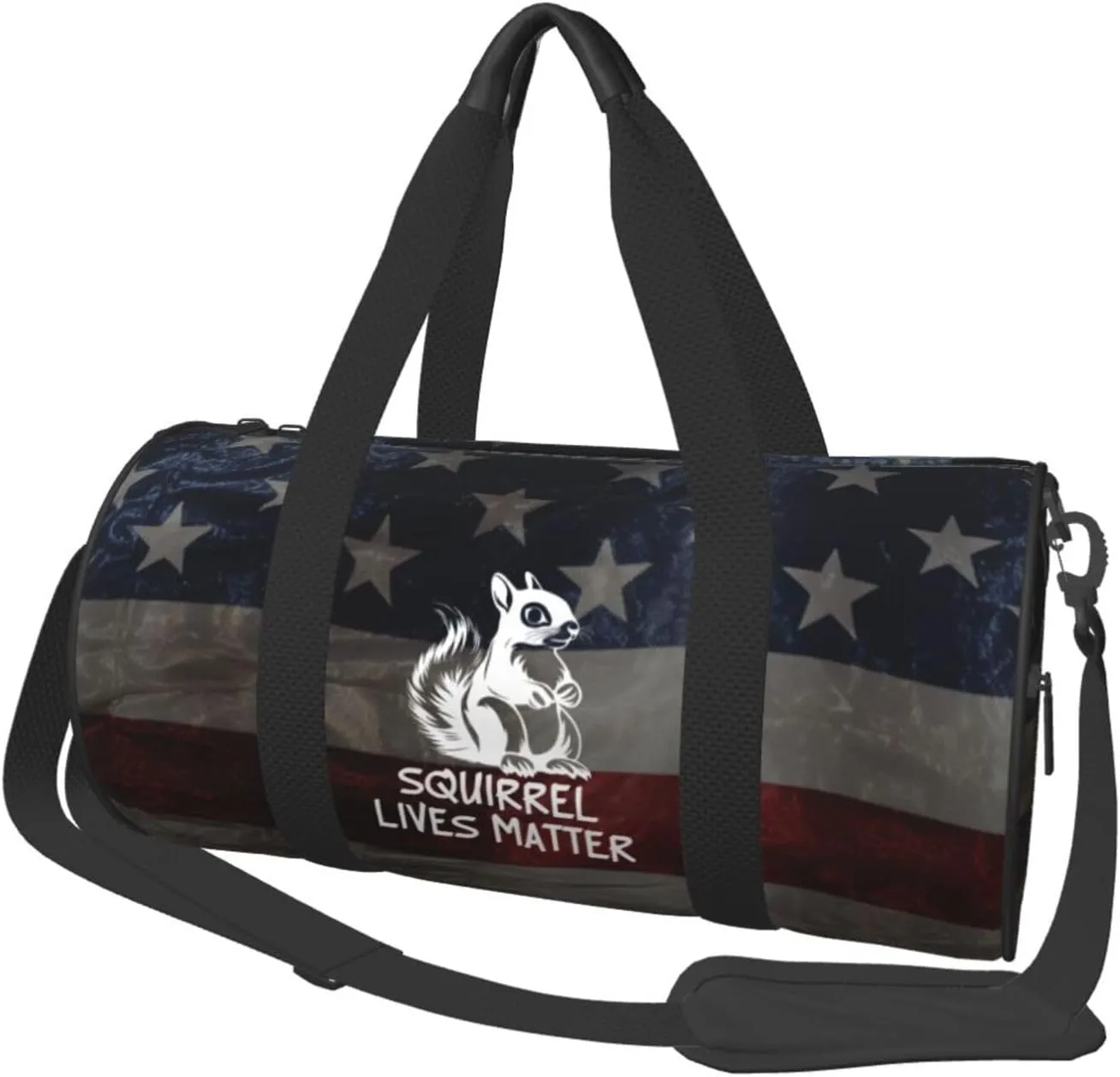 Squirrel Lives Matter Duffel Bag Gym Bag Travel Sports Tote Large Foldable Beach Swim Yoga4