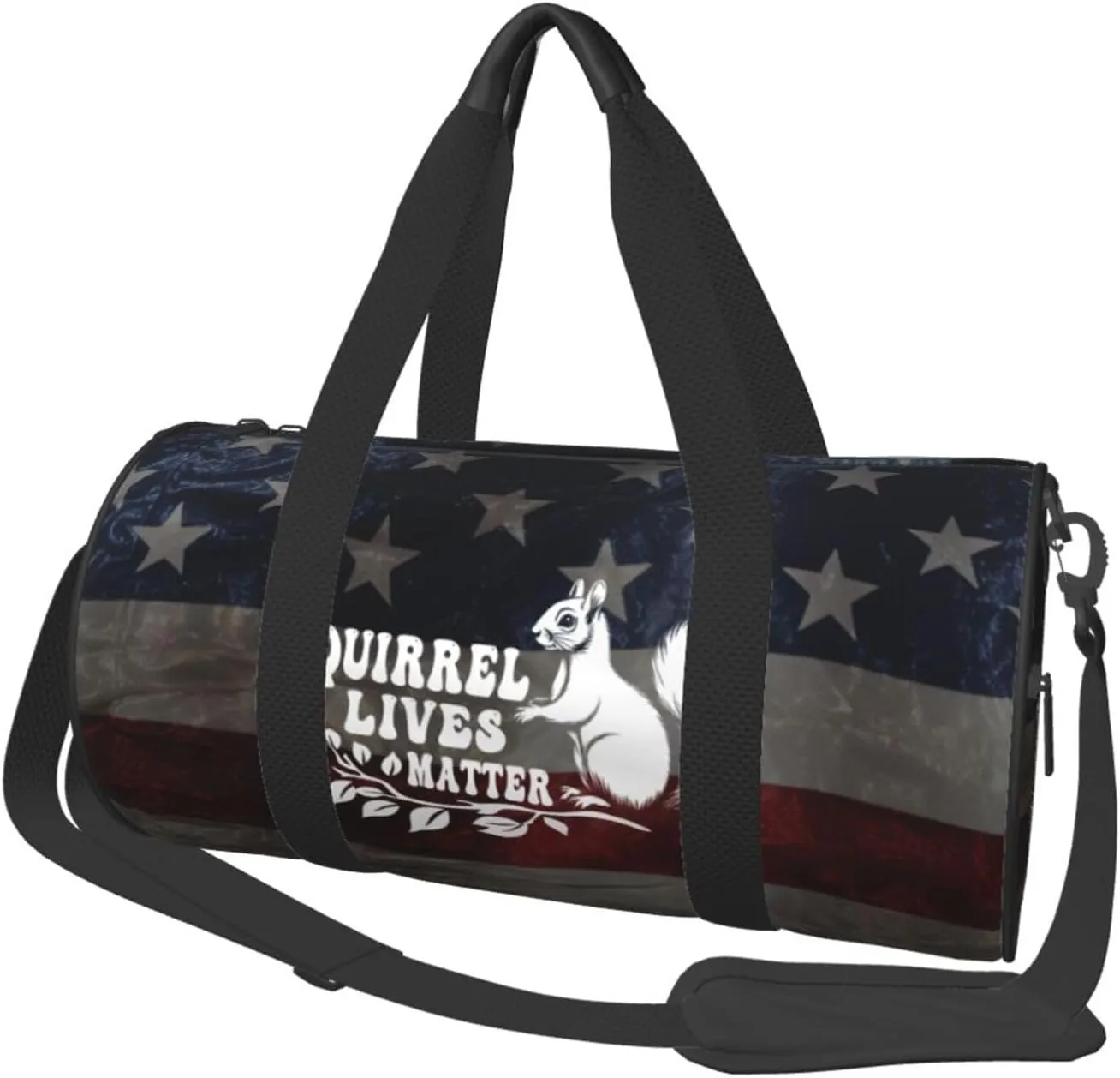 Squirrel Lives Matter Duffel Bag Gym Bag Travel Sports Tote Large Foldable Beach Swim Yoga7
