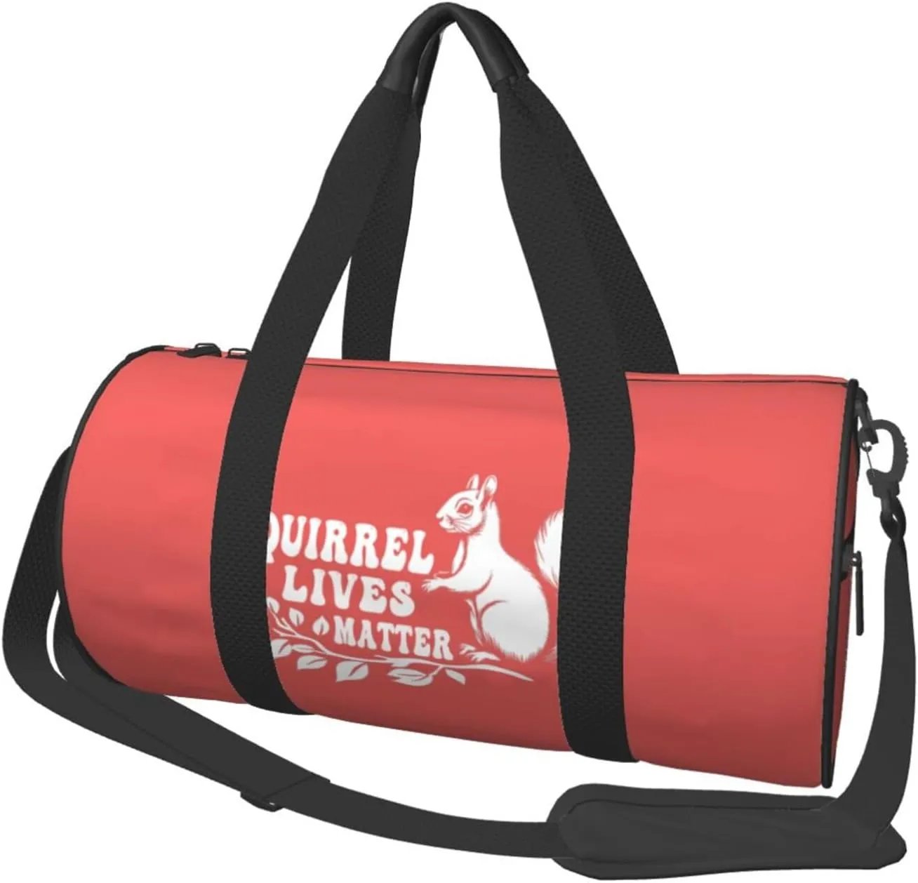Squirrel Lives Matter Duffel Bag Gym Bag Travel Sports Tote Large Foldable Beach Swim Yoga8