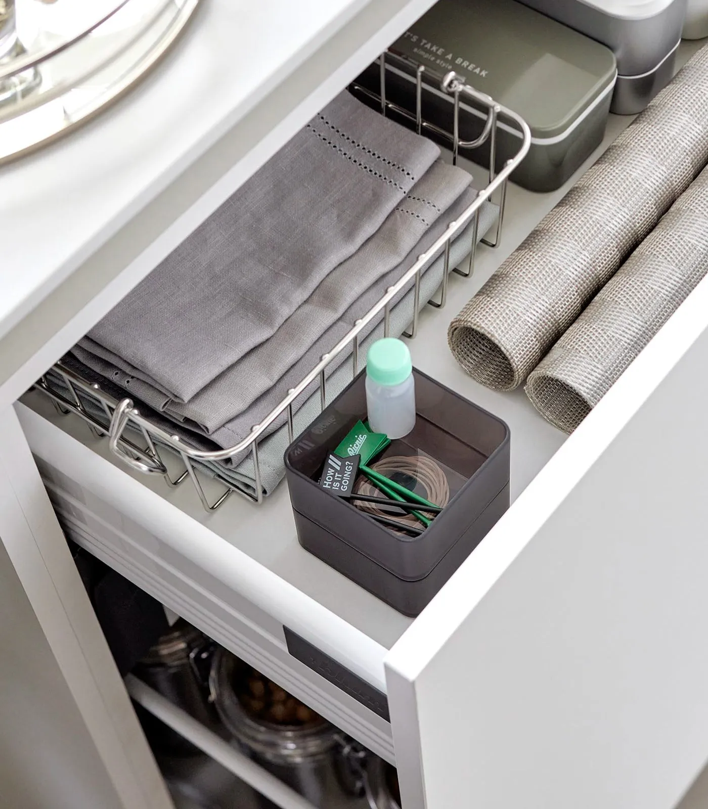 Stackable Clear Organizers [Set of 2] - Four Sizes from Yamazaki Home