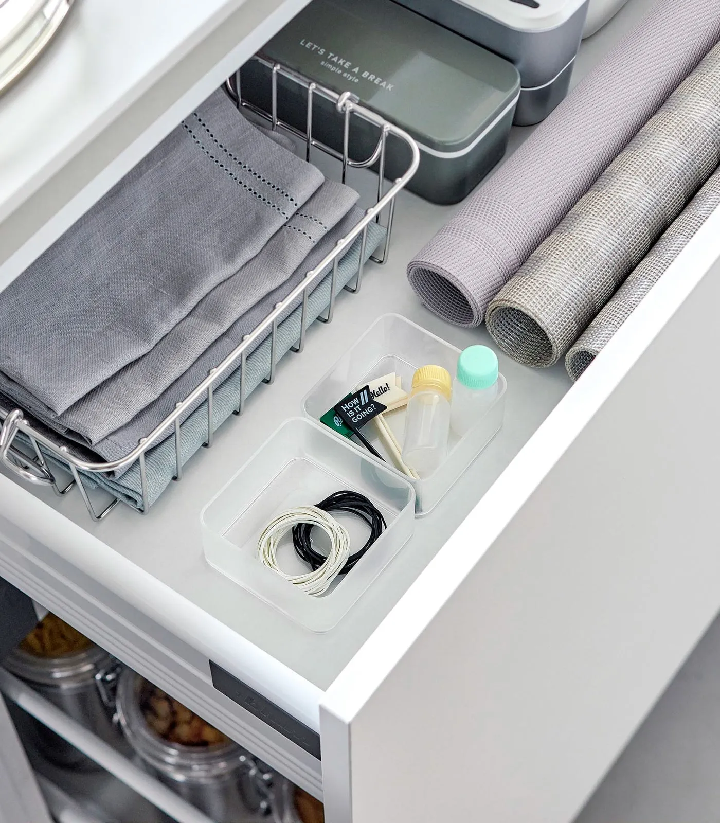 Stackable Clear Organizers [Set of 2] - Four Sizes from Yamazaki Home