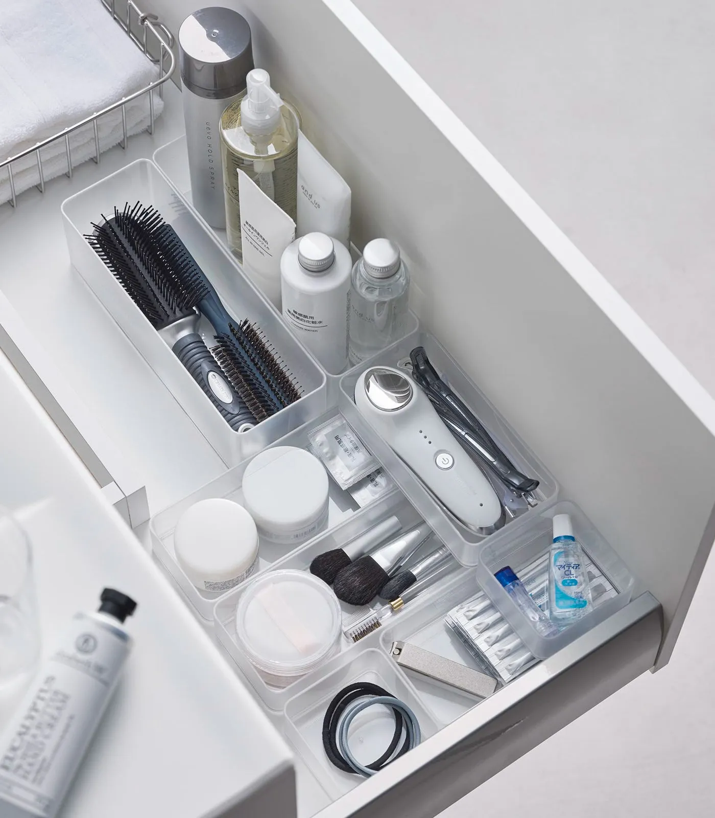 Stackable Clear Organizers [Set of 2] - Four Sizes from Yamazaki Home