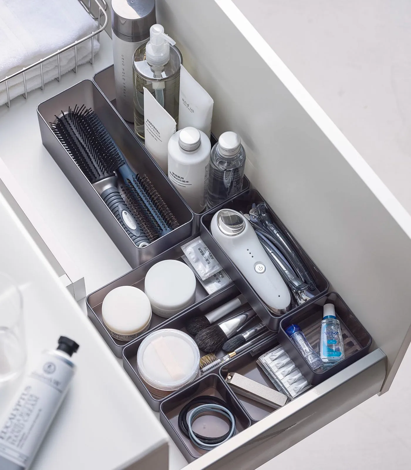Stackable Clear Organizers [Set of 2] - Four Sizes from Yamazaki Home