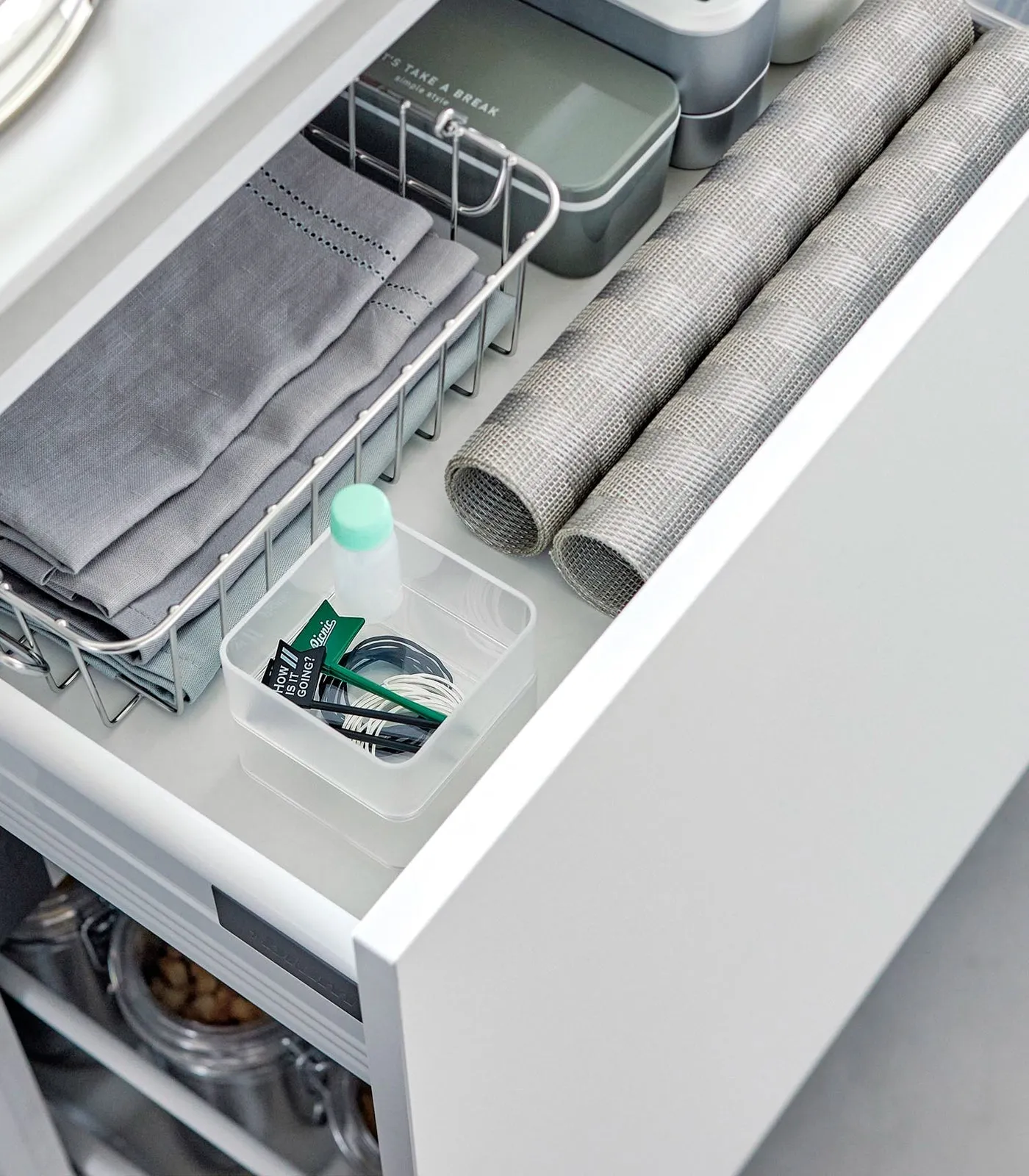 Stackable Clear Organizers [Set of 2] - Four Sizes from Yamazaki Home