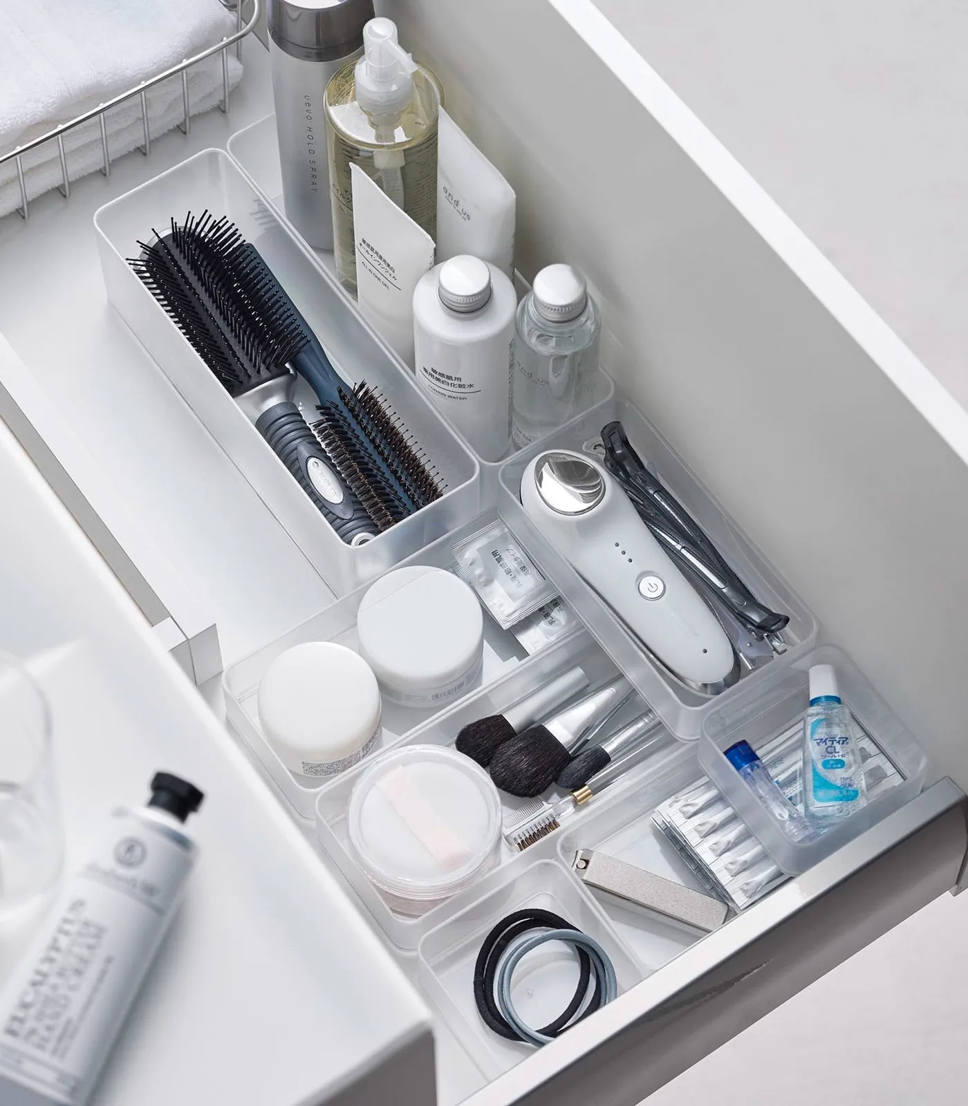 Stackable Clear Organizers [Set of 2] - Four Sizes from Yamazaki Home