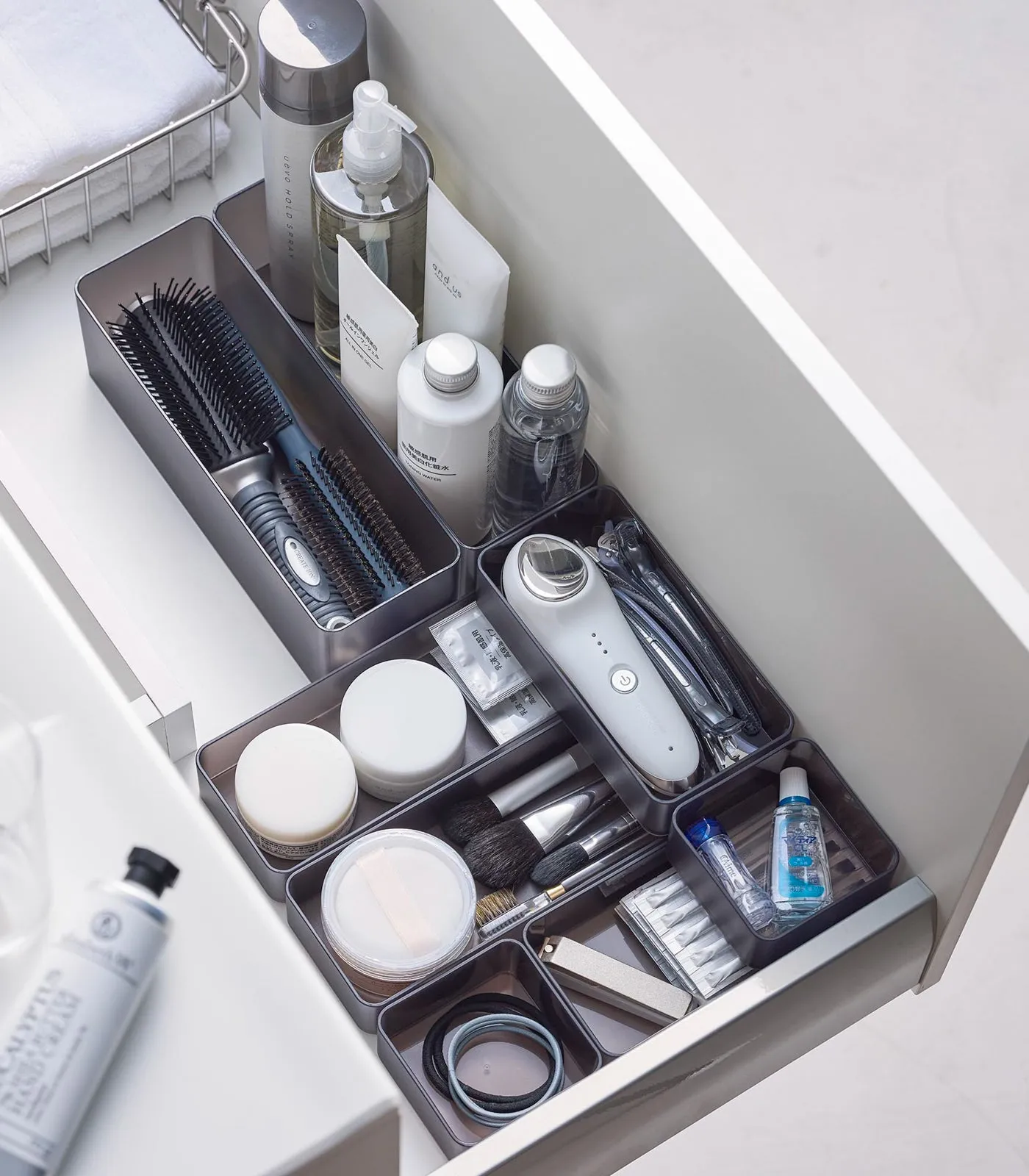 Stackable Clear Organizers [Set of 2] - Four Sizes from Yamazaki Home