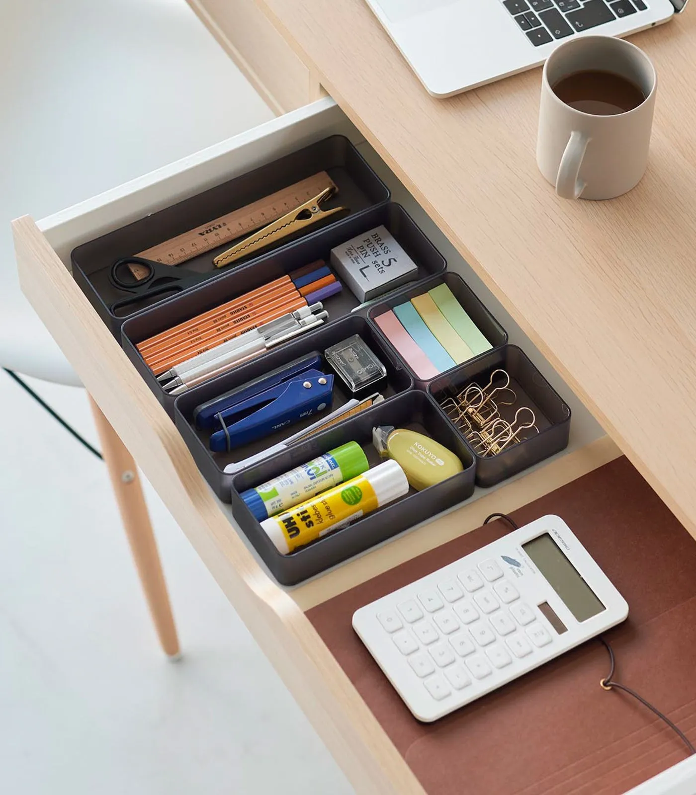 Stackable Clear Organizers [Set of 2] - Four Sizes from Yamazaki Home