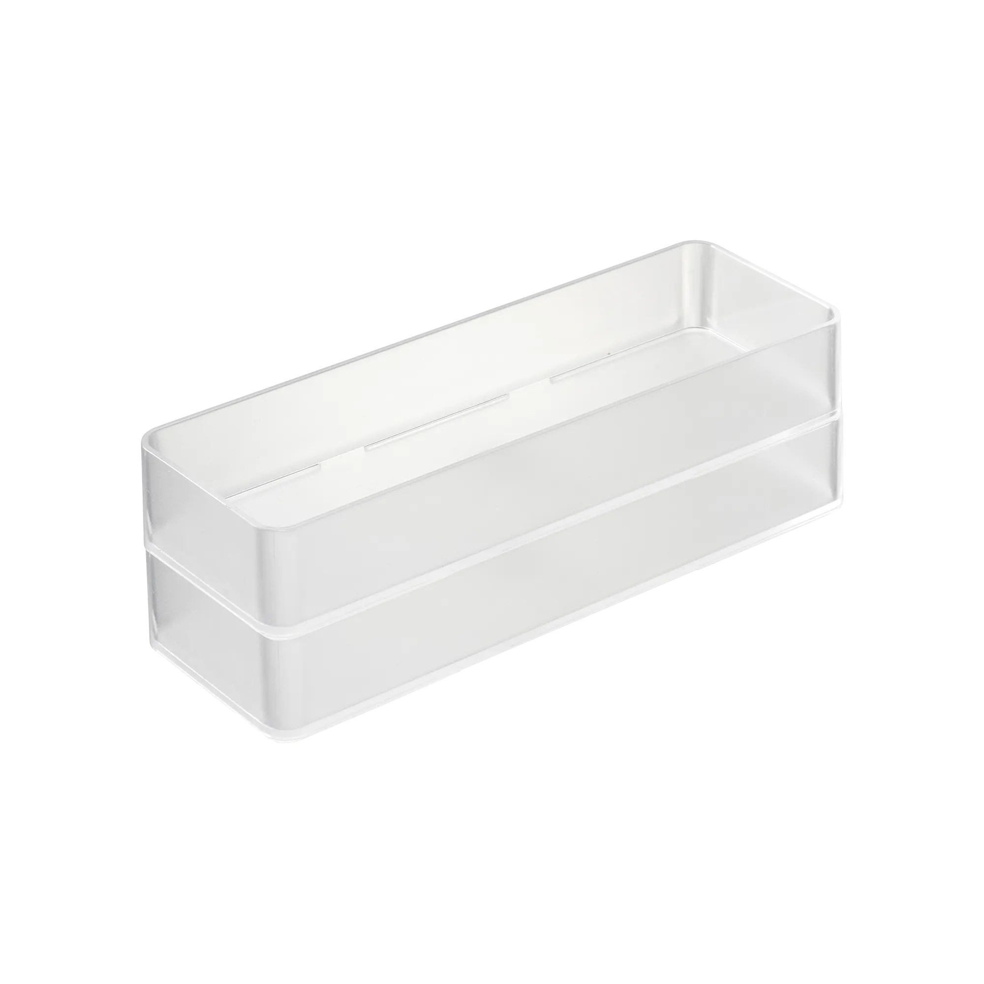 Stackable Clear Organizers [Set of 2] - Four Sizes from Yamazaki Home