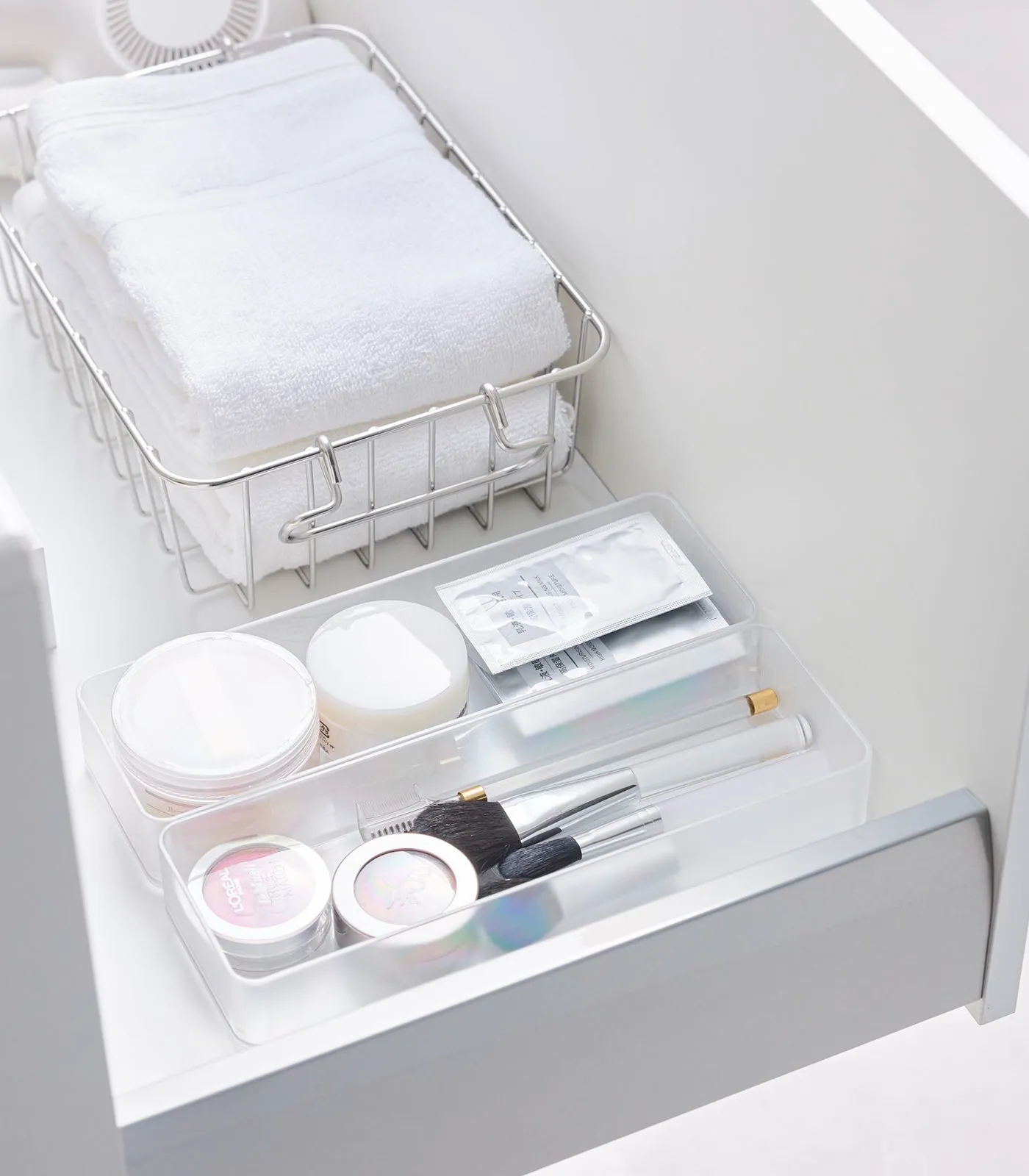 Stackable Clear Organizers [Set of 2] - Four Sizes from Yamazaki Home